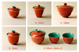 Imperial Red Thin-Walled Gaiwan