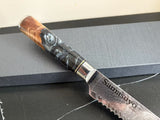 SAMASUYO Damascus Steel Kitchen Knives Coloured Handle Chef Knives